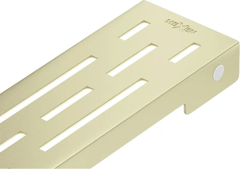 Mexen Flat M01 masca pentru scurgere liniară 60 cm, auriu periat - 1A20060