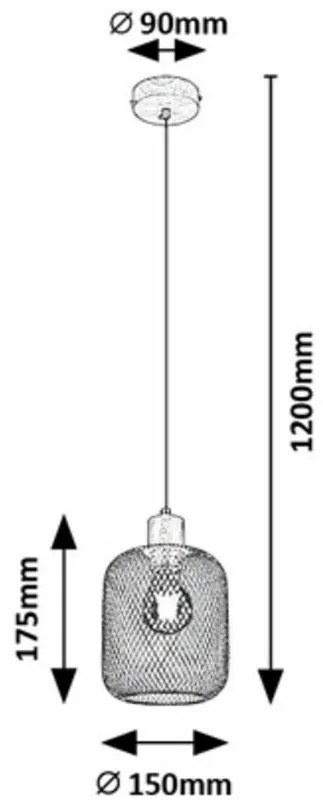 Lustră Rabalux 3131 Grendel