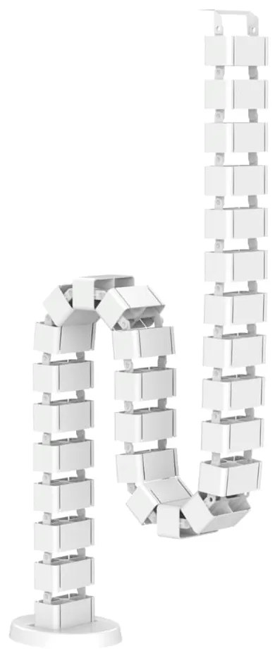 Management cablu OfficeTech, alb