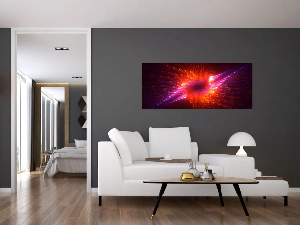 Tabloul modern abstract cu spini (120x50 cm)