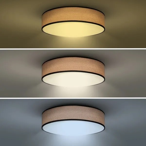 Solight WO8004 - Lampă LED reglabilă BROWNIE LED/60W/230V 3000-6500K Ø50 cm +DO