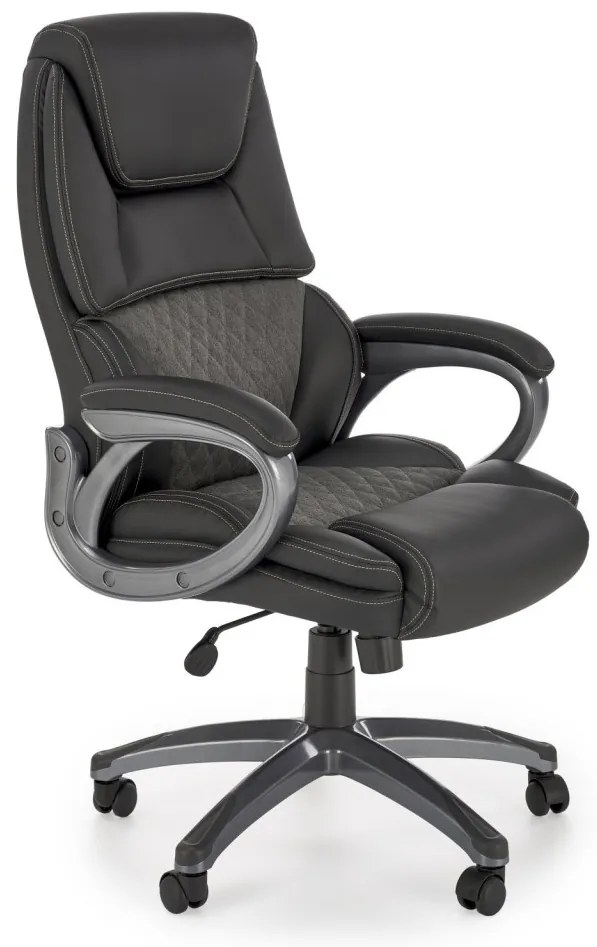 Scaun de birou Steven negru/gri H119 cm