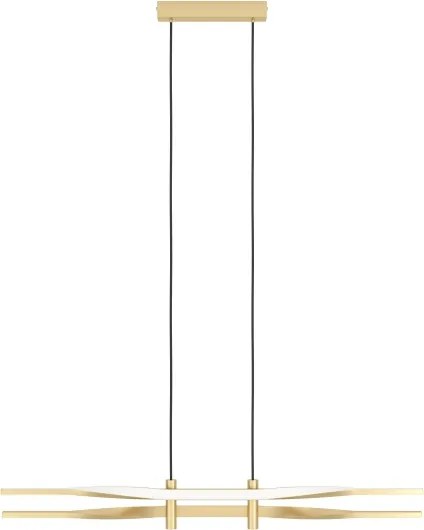 Eglo 901226 - Lustră suspendată cu cablu COLMEAL LED/21W/230V, auriu