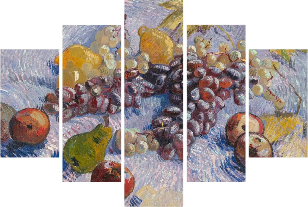 Tablou - Vincent van Gogh, Grapes, Lemons, Pears, and Apples, reproducere (150x105 cm)