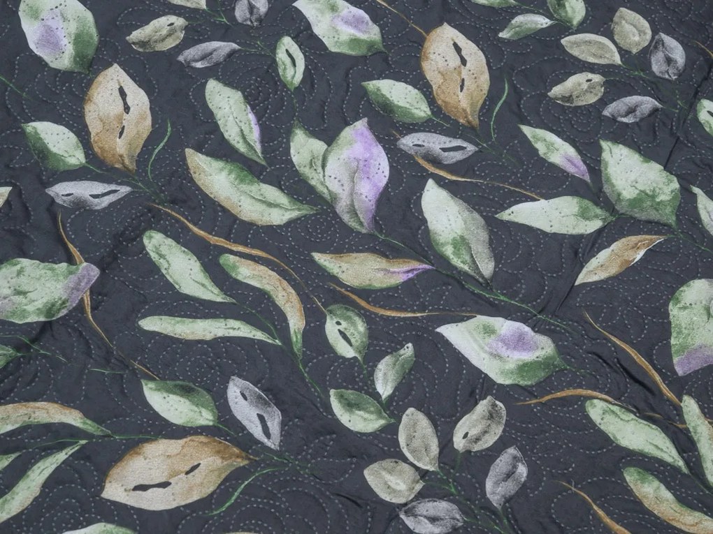 Cuvertura de pat SILVANE, negru Dimensiune: 170 x 210 cm