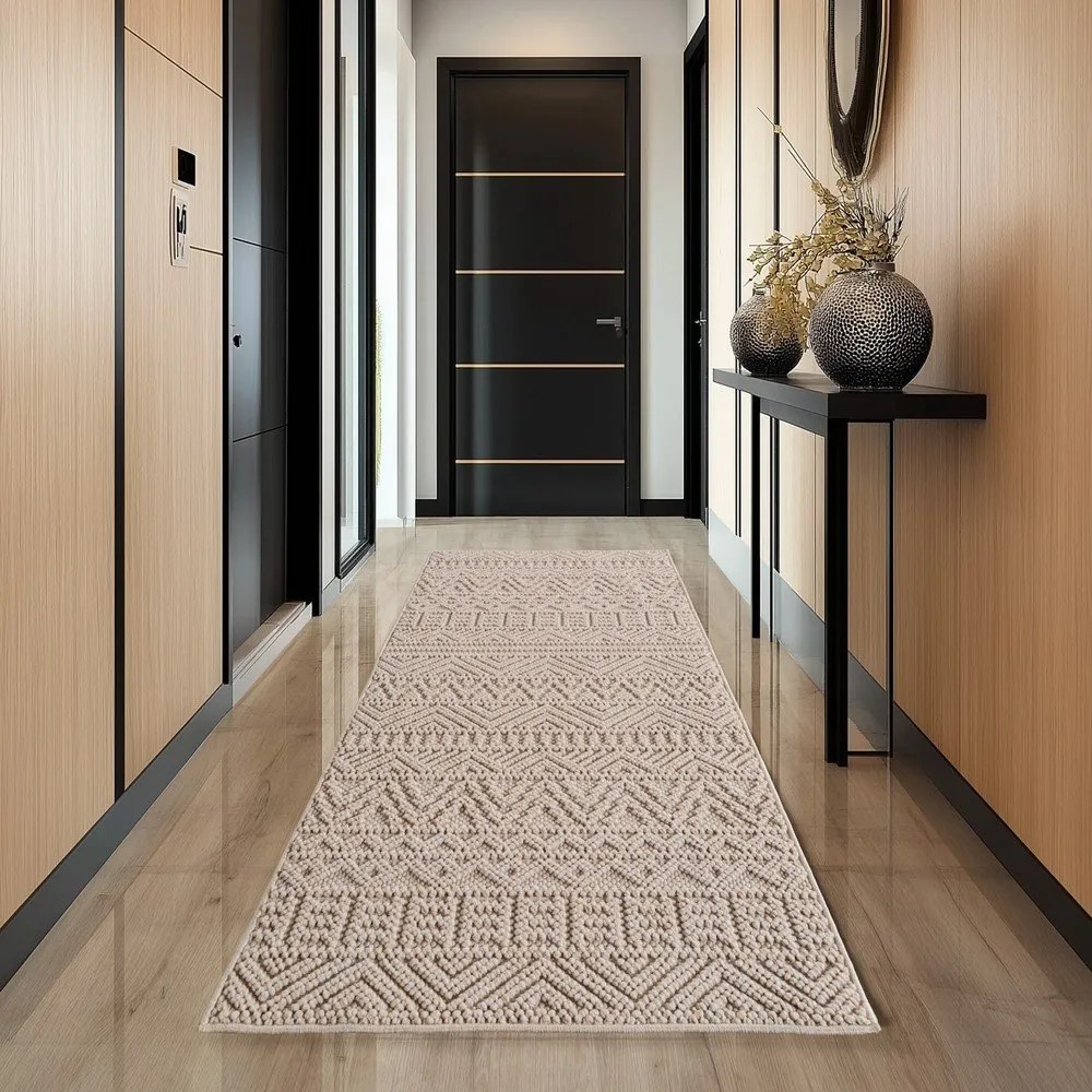 Covor bej 80x150 cm Helix 2202 – Ayyildiz Carpets
