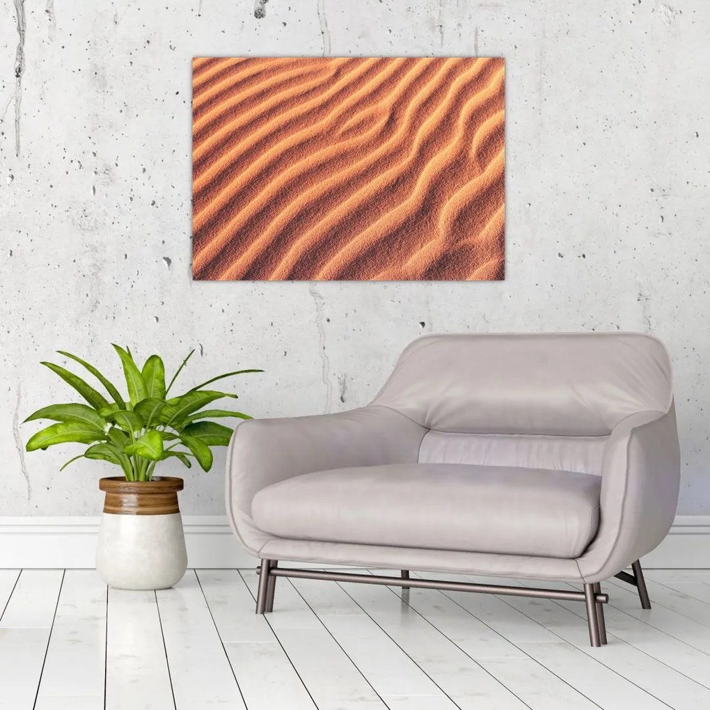 Tablou pe sticlă cu deșert (70x50 cm)