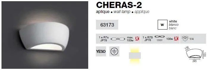 Aplica de perete Cheras-2 63173