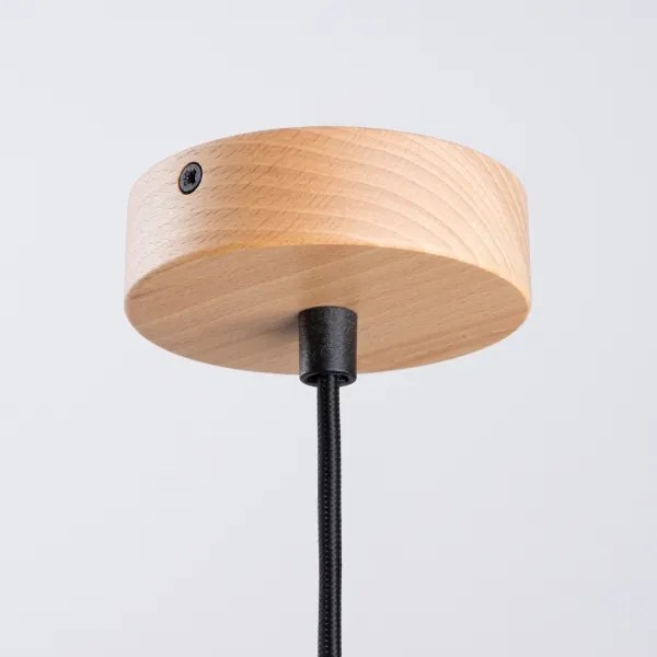 Lustră pe cablu Sollux SL.1322 FANO 1xE27/15W/230V negru