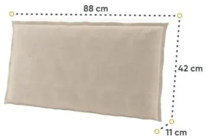 Perne tablie pat 180 cm bej Cozy
