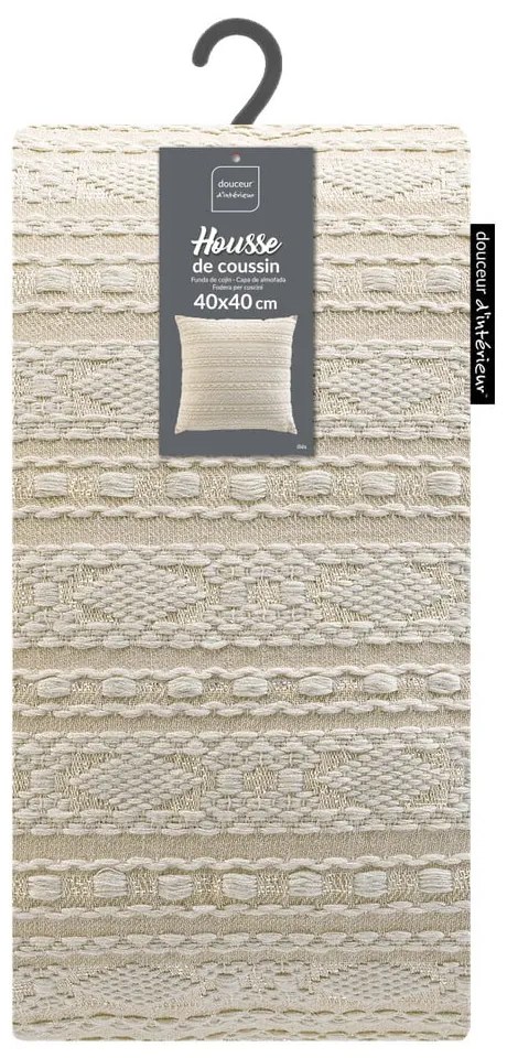 Față de pernă din amestec de bumbac 40x40 cm Ilies – douceur d'intérieur