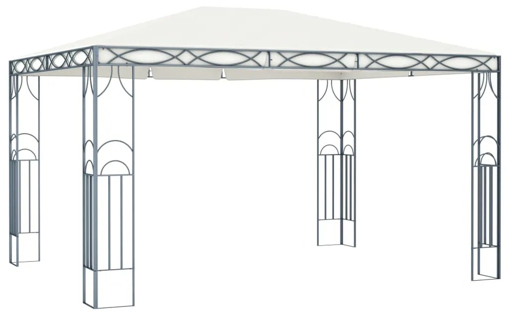 vidaXL Pavilion, crem, 400 x 300 cm