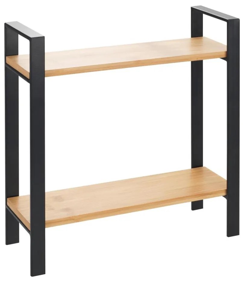 WENKO 53029100 - Poliță LOU 32x33 cm negru/maro