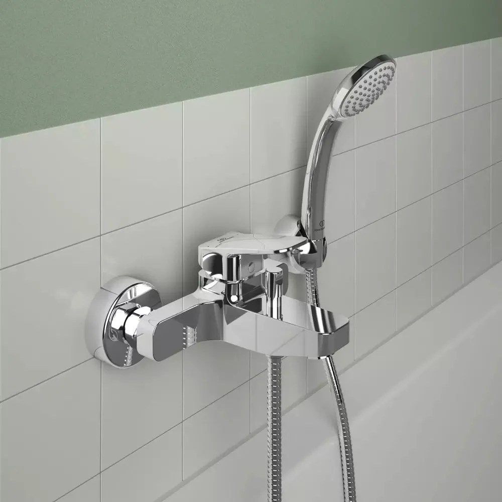 Baterie cada cu monocomanda si set dus Ideal Standard Ceraplan