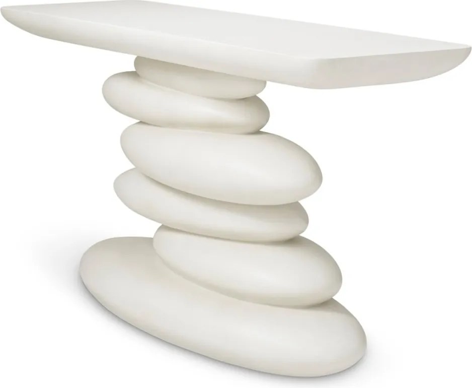 Consola design LUX Azura alb