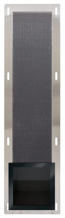WALL-BOX PAPER-3 BLACK  720x195x121  (Magazynek na papier) EAN 5903943983315