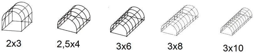 Solar de grădină 2,5x5m cu filtru UV PREMIUM