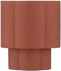 Veioza, Lampa de masa cu abajur rosu maroniu BLOOSY