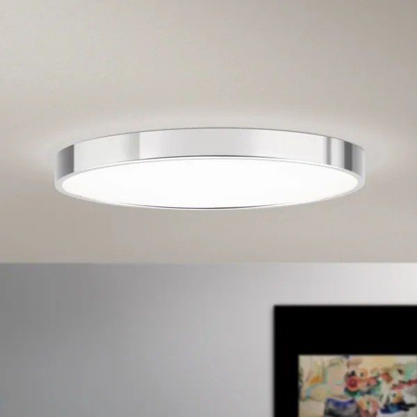 Plafonieră Orion DL 7-657/28 LED BULLY LED/28W/230V d. 28 cm crom lucios