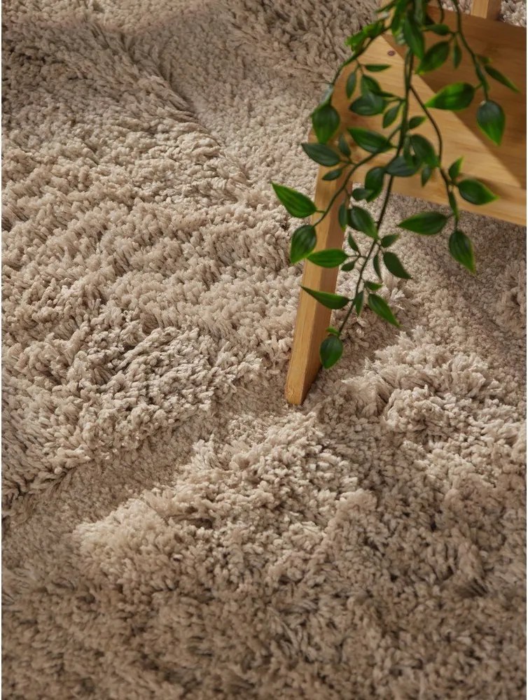 Covor bej țesut manual rotund ø 160 cm Lambeth Jasper – Ted Baker