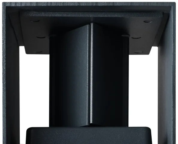 LED Aplică perete exterior REKA LED/7W/230V IP54 negru