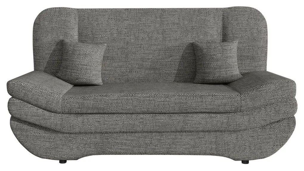 Canapea extensibilă Lehti (Gri + Negru) (cu sp. depozitare). 1105556
