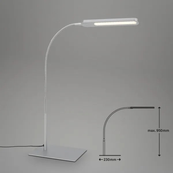 Lampă LED dimabilă de masă Briloner 7389-014 SERVO LED/8W/230V 3000/6500K