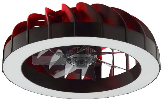 Ventilator LED RGBW de tavan cu lumină Brilliant FANORA LED/30W/230V + telecomandă