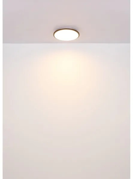 Plafonieră LED Globo 41569-18B XANDER LED/18W/230V 3000K d. 35 cm negru
