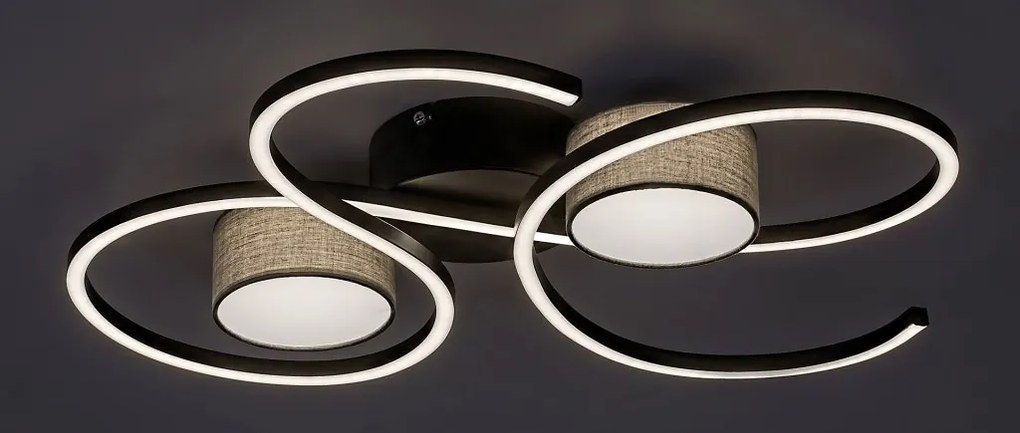 Plafoniera, Lustra LED aplicata moderna Shiena