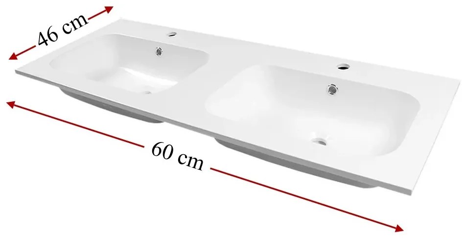 Lavoar din marmura artificiala Elois 120