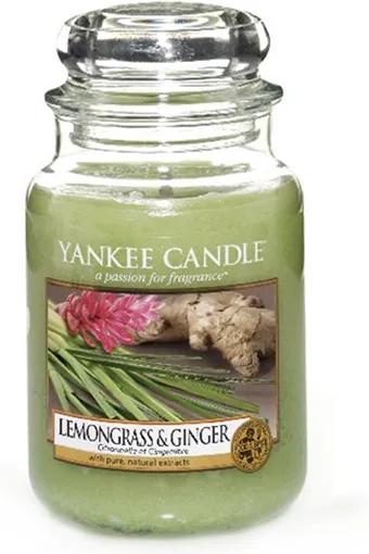 Yankee Candle lumanari parfumate mare Lemongrass & Ginger Classic