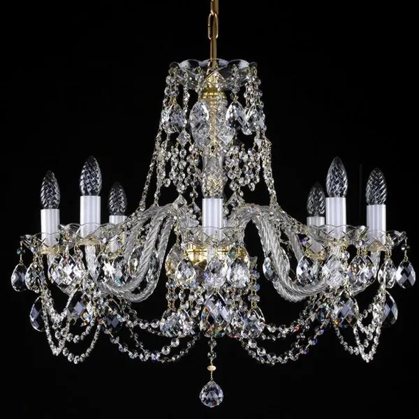 Candelabru Cristal Bohemia Exclusive 8 brate, diam. 66cm Donatela VIII CE