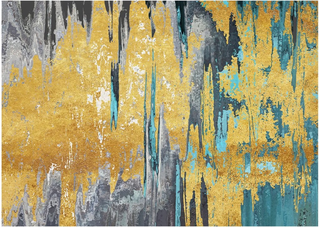 Tablou - Design auriu (70x50 cm)