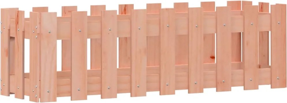 vidaXL Pat înălțat grădină cu design gard 100x30x30 cm lemn douglas