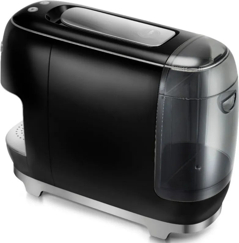 Espresor cu capsule SMEG Lavazza A Modo Mio LM200, 1250 W, 10 bar, 0,9 l, Incalzire rapida, Negru