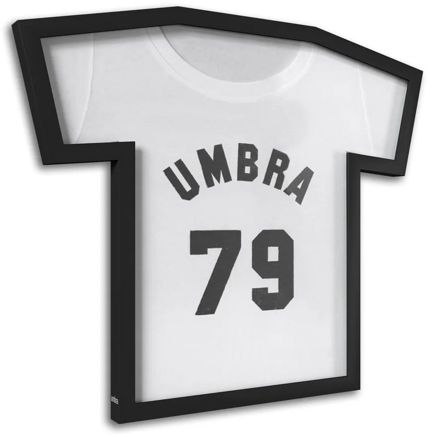 Ramă foto neagră de suspendat din plastic 50x54,5 cm T-Frame – Umbra