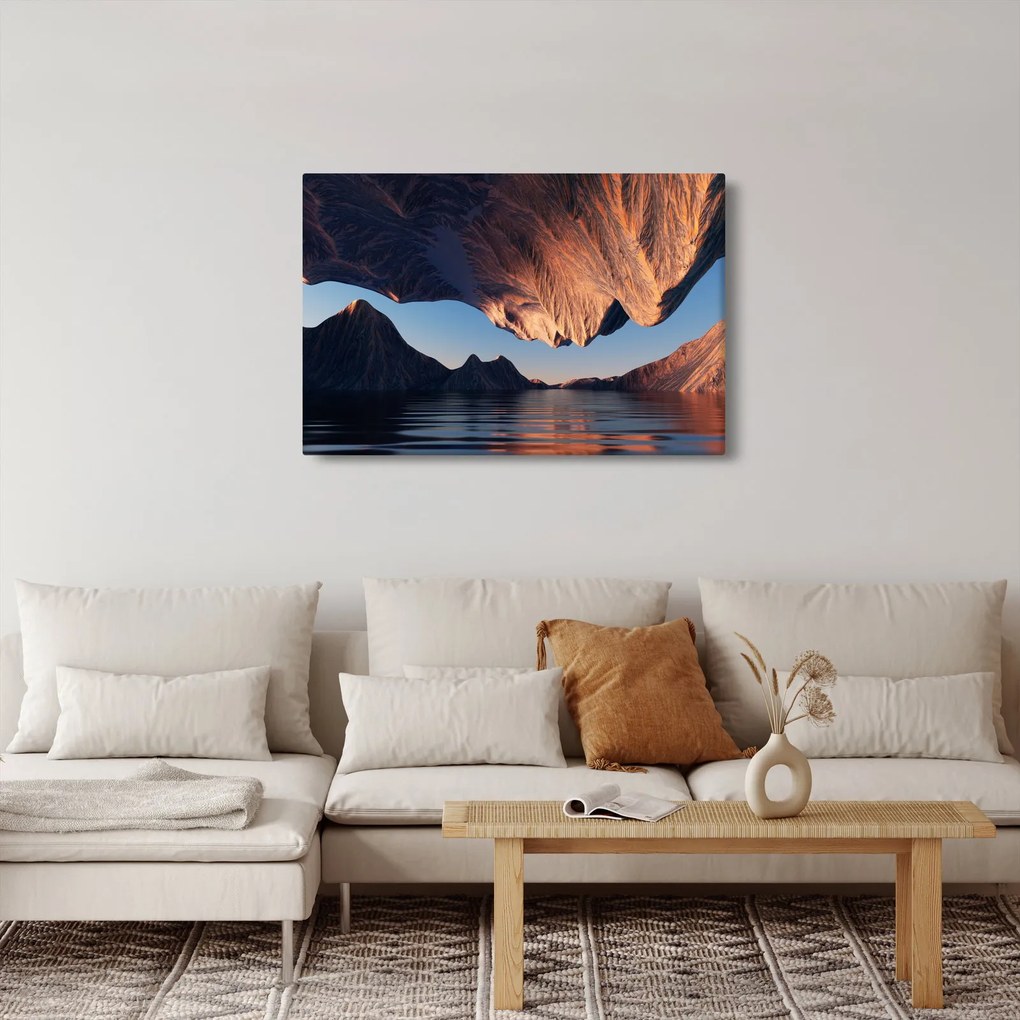 Tablou - Faleze 3D (90x60 cm)