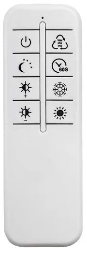 Plafonieră LED dimabilă Rabalux 71378 ARANIS LED/40W/230V 3000-6500K + telecomandă