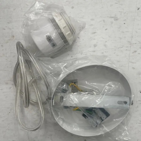 Lustră pe cablu ONLI RICKY 1xE27/15W/230V d. 40 cm alb