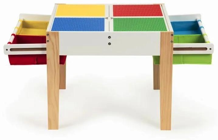 Set masă și scaune pentru copii colorat