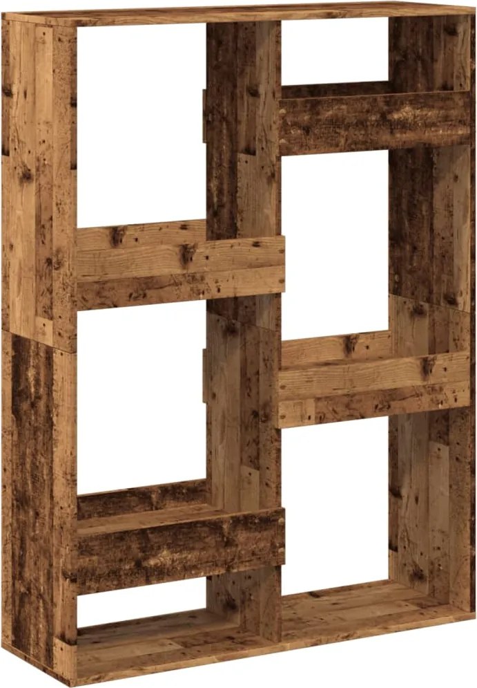 vidaXL Bibliotecă, lemn vechi, 100x33x135 cm, lemn prelucrat