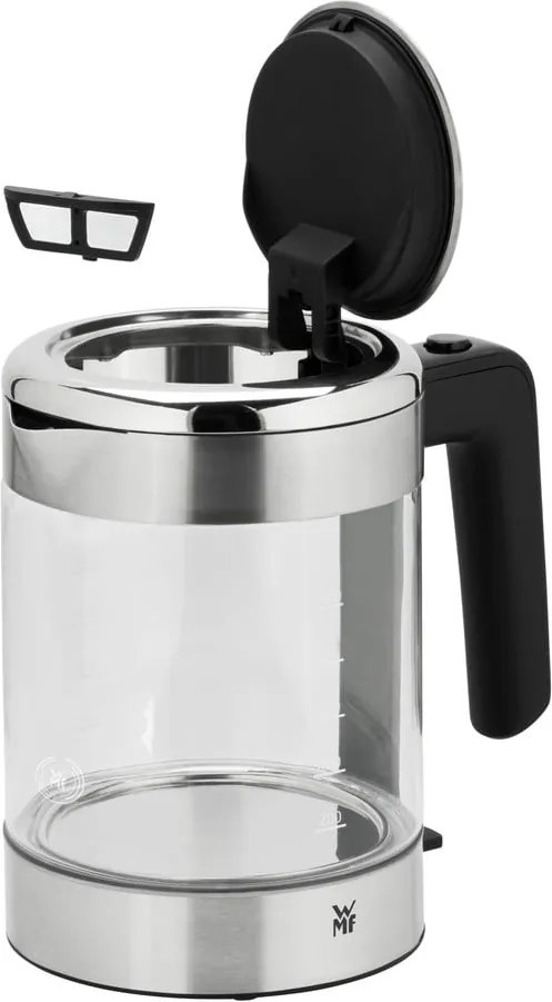 Cană fierbător din sticlă WMF KITCHENMINI, 1 l