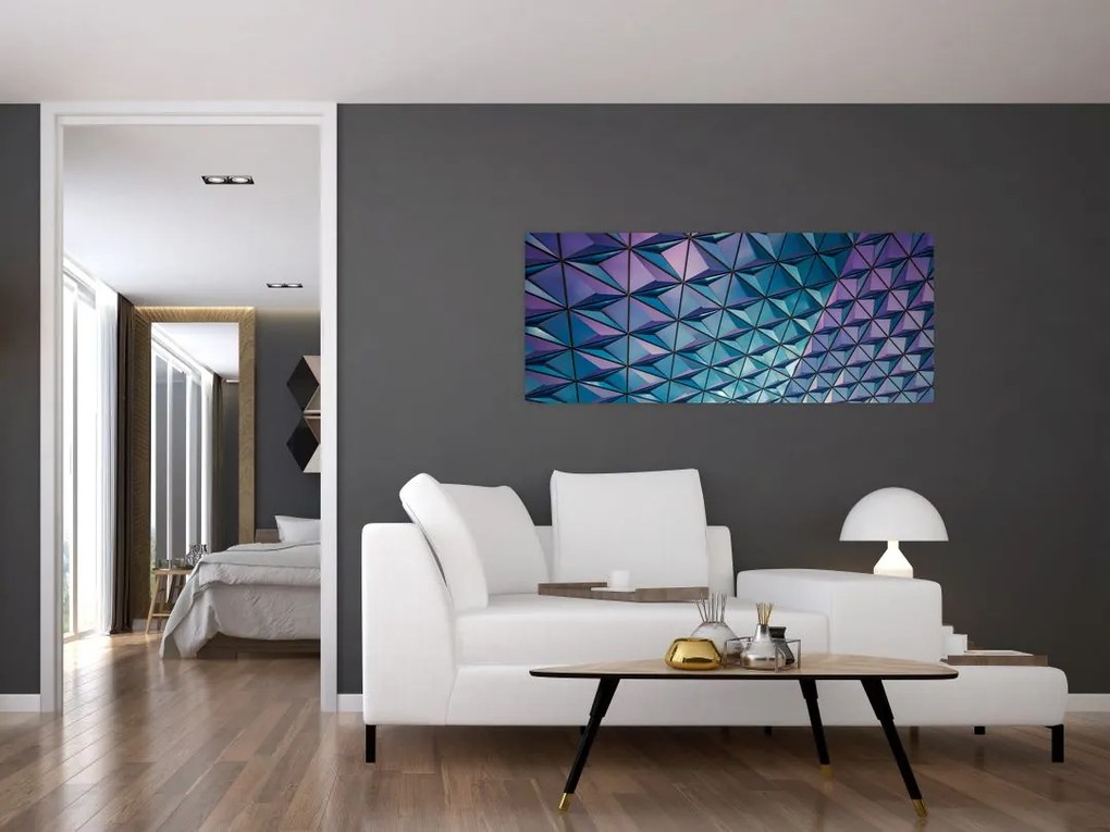 Tablou - structură colorată (120x50 cm)