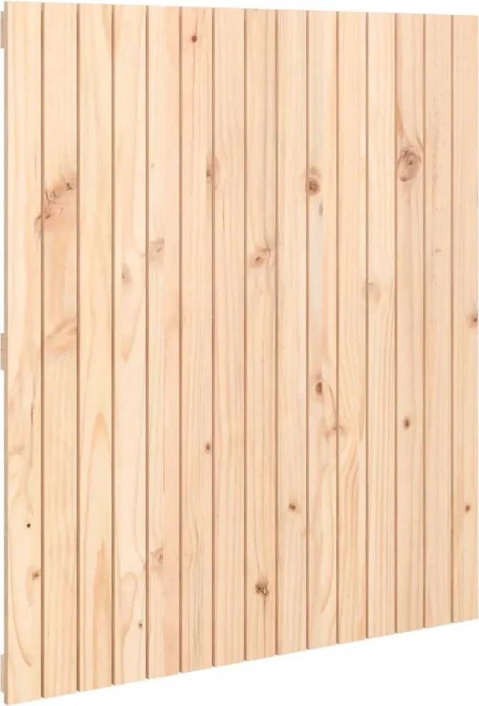 vidaXL Tăblie de pat pentru perete, 95,5x3x110 cm, lemn masiv de pin