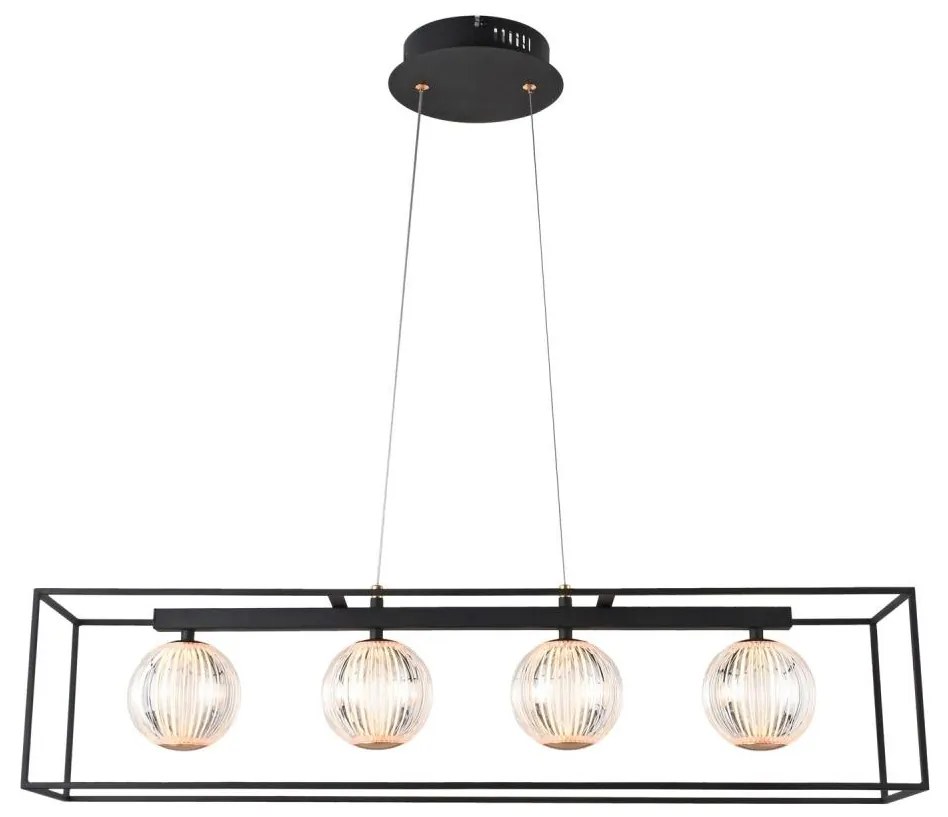 Lustră LED pe cablu LED/14W/230V 3000K