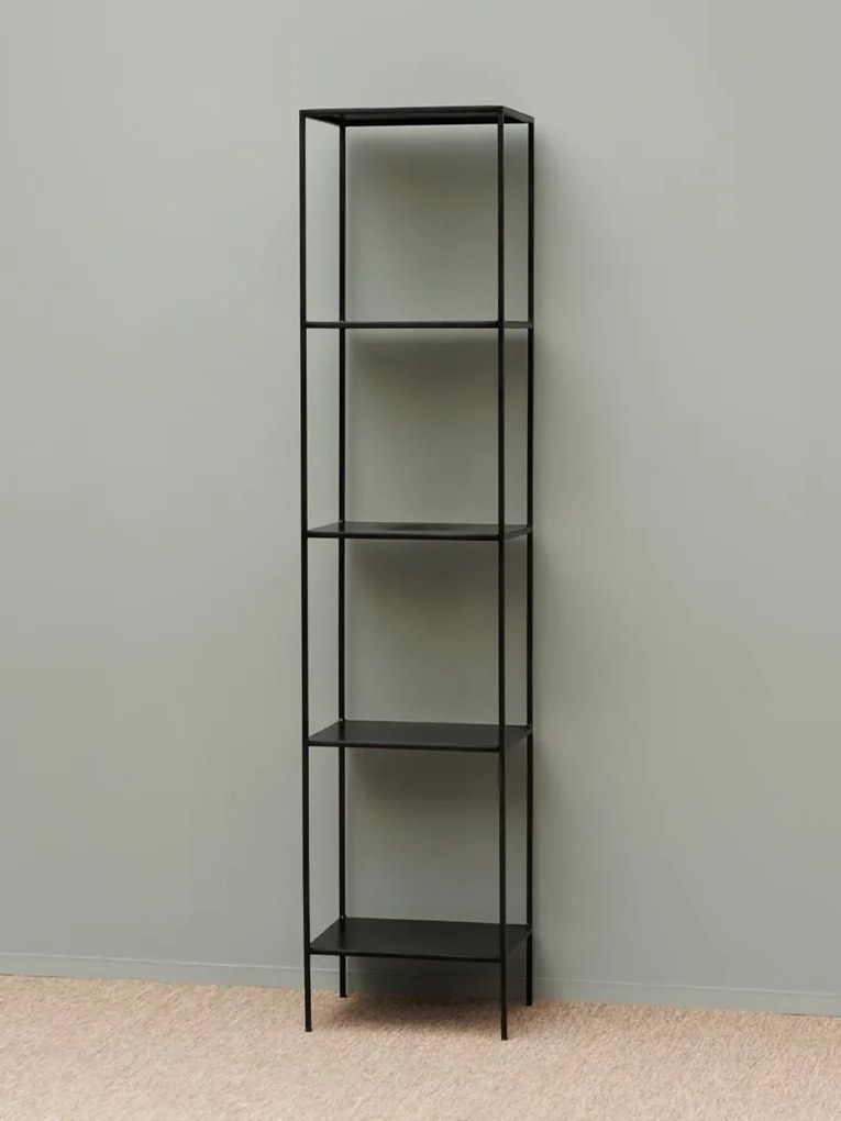 Etajera ingusta din metal, cu 4 rafturi, Voiry