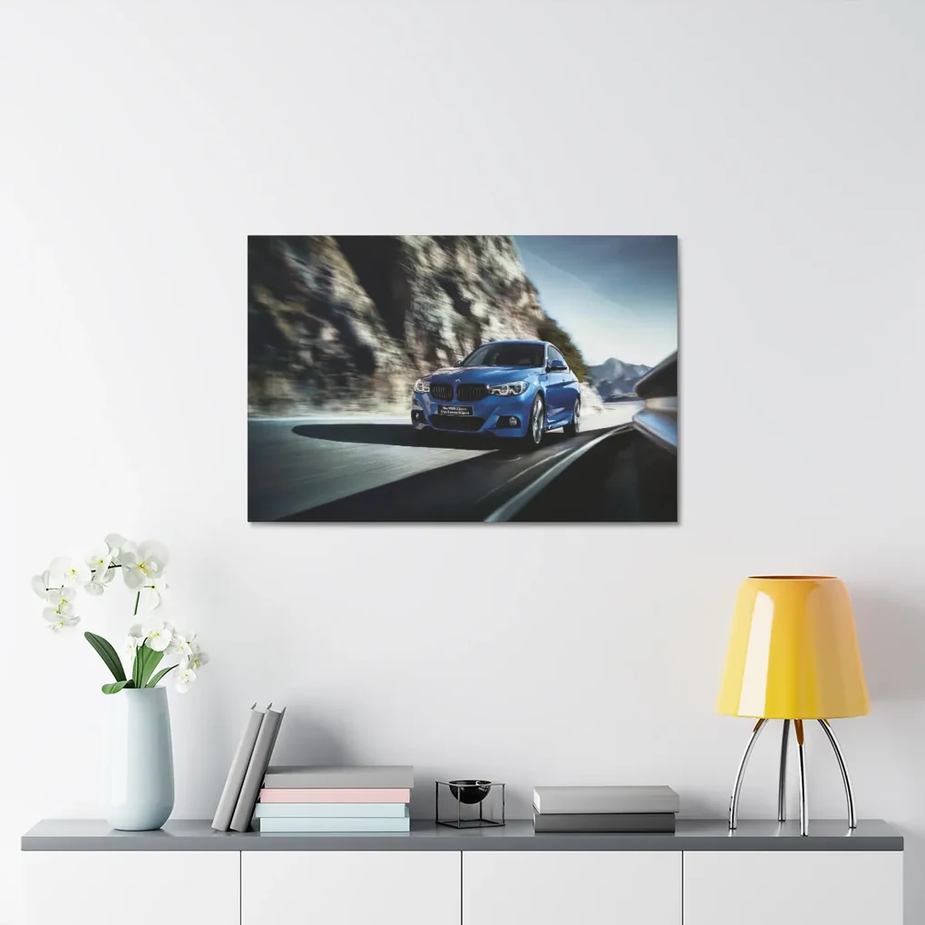 Tablou Canvas Blue BMW 60x40 cm