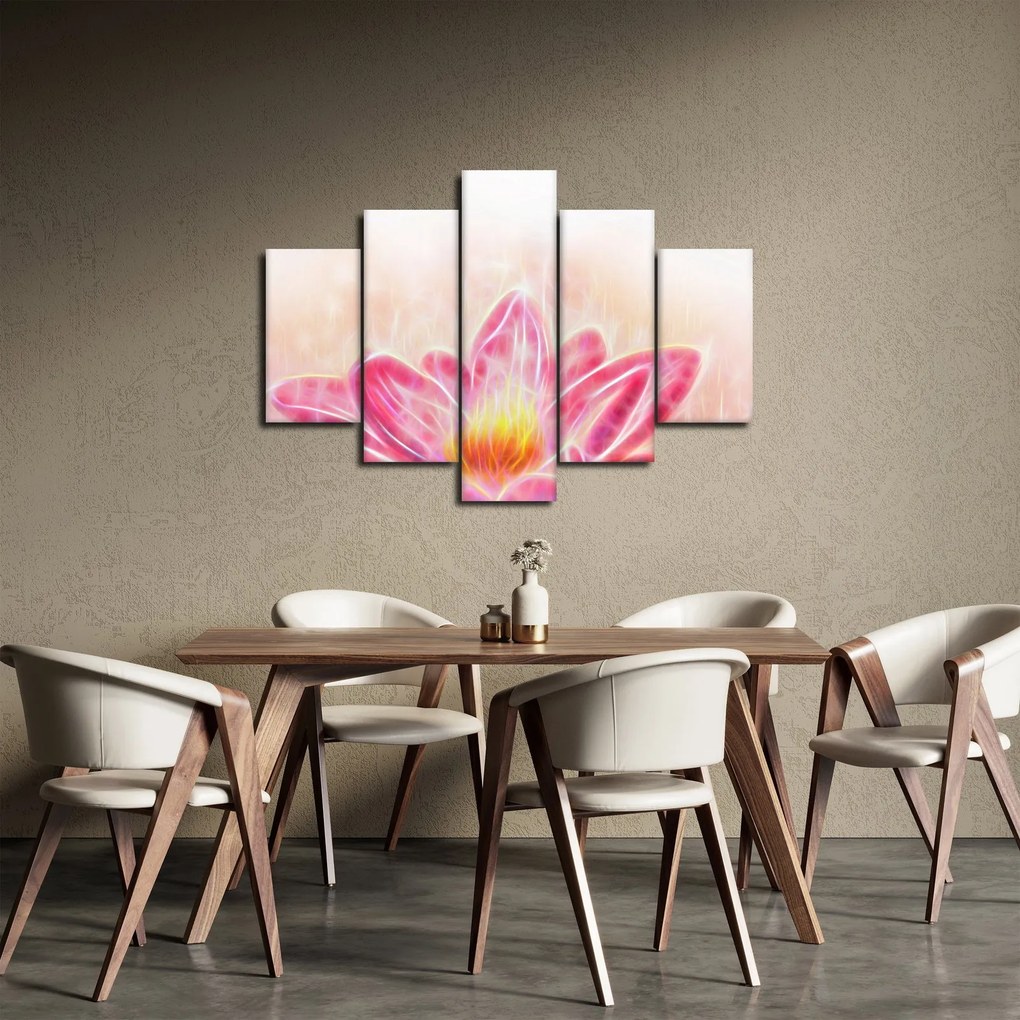 Tablou - Floare de lotus (150x105 cm)