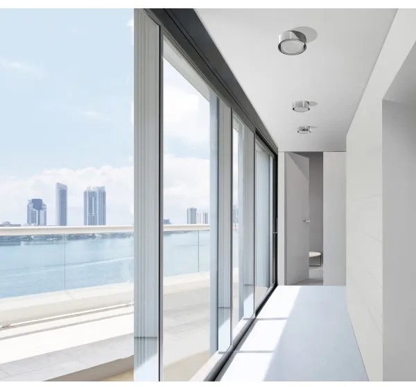 Plafonieră LED încastrată pentru baie KASTORIA 7W/230V IP44 negru Azzardo AZ4389